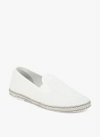 Dune Fence Off White Loafers