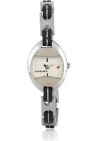 Fastrack Nc6030Sh01 White / Silver Analog Watch