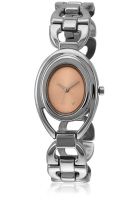 Fastrack Silver Analog Watch