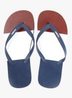 FlipSide Plaid Blue Flipflops