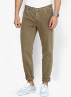 Gant Brown Slim Fit Jeans(Chip)