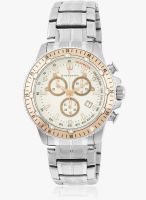 Giordano Gx1567-55 Silver/White Chronograph Watch