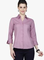 Globus Purple Solid Shirt