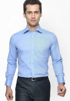 Globus Solid Blue Casual Shirt