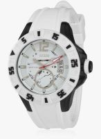 Guess Magnum Silver/White W0034G5 Analog Watch