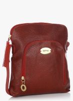 Hidesign Juliet 03 Red Leather Sling Bag