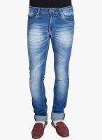 High Star Washed Light Blue Slim Fit Jeans