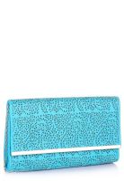 Hot Berries Blue Clutch