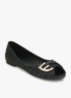 J Collection Black Peep Toes