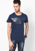 Jack & Jones Blue Round Neck T Shirt