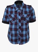 Joshua Tree Navy Blue Casual Shirt