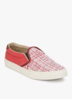 Knotty Derby Lily Red Casual Sneakers