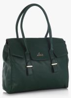 Lavie Monarchs Med Flap Dark Green Satchel Bag