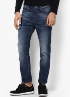 Lee Navy Blue Skinny Fit Jeans (Bruce)