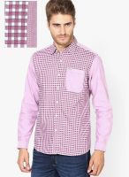 Lee Pink Casual Shirt