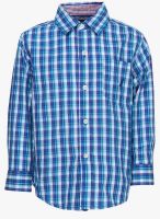 Nautica Blue Casual Shirt