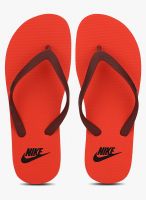 Nike Aquaswift Thong Red Flip Flops