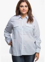 Oxolloxo Grey Printed Shirt