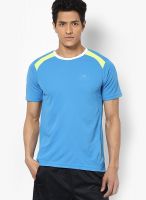 Proline Aqua Blue Round Neck T-Shirt