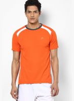 Proline Orange Round Neck T-Shirt