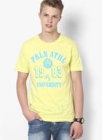 Proline Yellow Round Neck T-Shirt