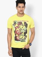 Proline Yellow Round Neck T-Shirt