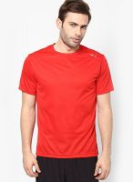 Puma Red Round Neck T-Shirt