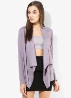 Rattrap Lavender Solid Shrug