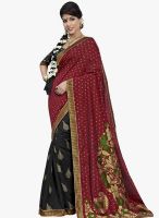 Roop Kashish Black Embellished Saree