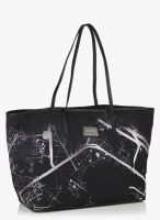 Satya Paul Black Handbag