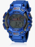 Sonata Ocean Series Ii 77009Pp04J Blue/Grey Digital Watch