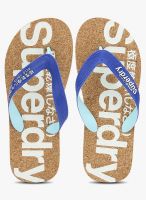 Superdry Cork Blue Flip Flops