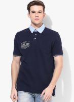 Tom Tailor Navy Blue Polo T-Shirt