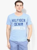 Tommy Hilfiger Blue Round Neck T-Shirt