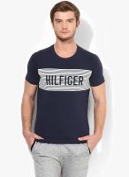 Tommy Hilfiger Blue Round Neck T-Shirt