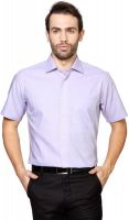 Van Heusen Men's Checkered Casual Purple Shirt