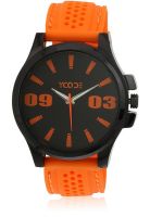 Ycode Dw/F/Blk/Or-New Orange/Black Analog Watch