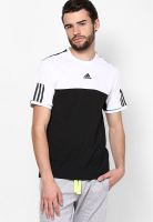 Adidas Black Tennis Round Neck T-Shirt