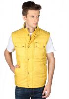 Again Sleeveless Solid Men's Light Quilted Jacket