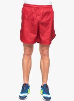 Alcis 7 Stride Run Red Running Shorts
