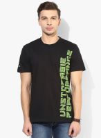 Alcis Core Unstoppable Black Round Neck T-Shirt Alcis Core Unstoppable Black Round Neck T-Shirt