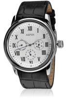 Aspen Am0060 Black/Silver Analog Watch