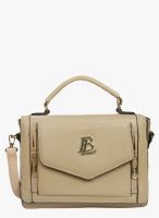 Bagkok Beige Polyurethane (Pu) Sling Bag