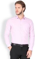 Blackberrys Men's Solid Formal Pink Shirt