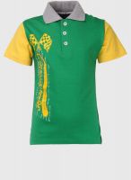 Cool Quotient Green Polo Shirt