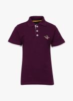 Cool Quotient Purple Polo Shirt