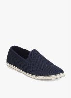 Dune Fence Navy Blue Loafers