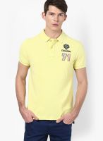 Ed Hardy Yellow Polo T-Shirt