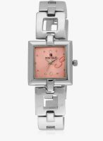 FOSTELO Pink Stainless Steel Analog Watch