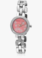 FOSTELO Pink Stainless Steel Analog Watch